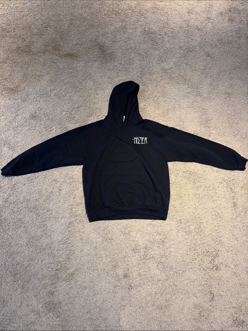 HOZIER Gildan Black Pullover Hoodie Large